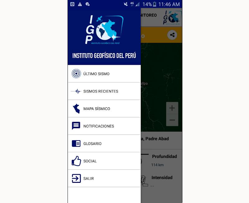 Sismos Peru - App